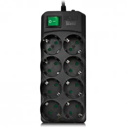 Сетевой фильтр SVEN SF-08E-16 1,8 м SV-021603                                                                                                                                                                                                             