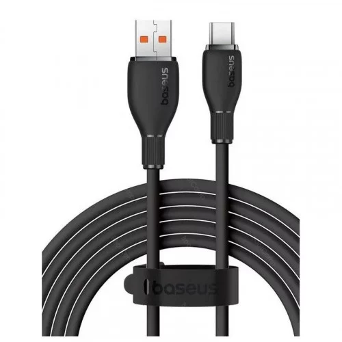 Кабель Baseus Pudding Series 100W Type-C - USB 1,2 метра P10355703111-00 черный 