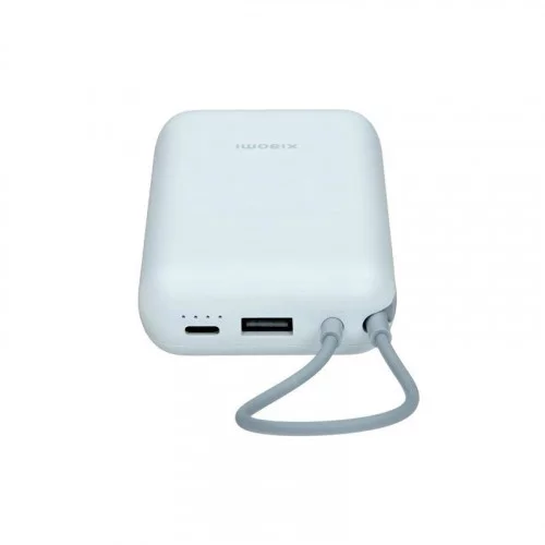 Портативная батарея Xiaomi Power Bank 10000mAh голубая (BHR9073GL) 