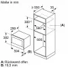 Микроволновая печь встраиваемая BOSCH BFL9221B1 