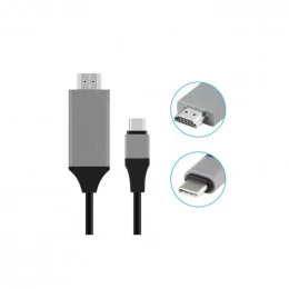 Кабель-Переходник USB Type-C - HDMI KS-is (KS-375) 2 метра                                                                                                                                                                                                