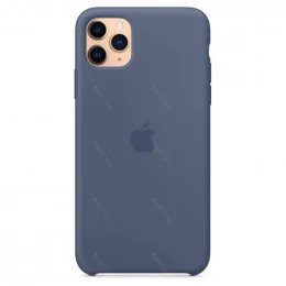 Чехол iPhone 11 Pro Silicone Case - Alaskan Blue Синий                                                                                                                                                                                                    