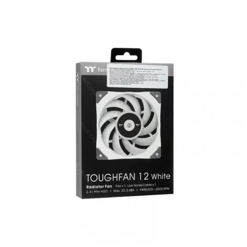 Вентилятор Thermaltake TOUGHFAN 12 (CL-F117-PL12WT-A) Белый 