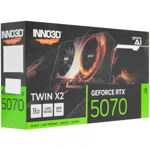 Видеокарта Inno3D GeForce RTX 5070 TWIN X2 (N50702-12D7-195064N) 