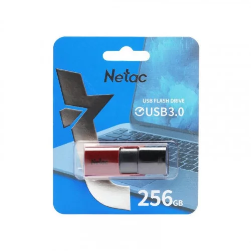 Память USB3.2 Flash Drive 256Gb Netac U182 RED NT03U182N-256G-32RE 