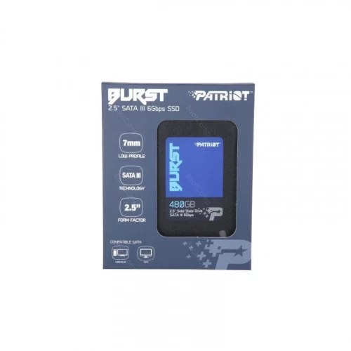 Жесткий диск SSD 480GB Patriot PBU480GS25SSDR 