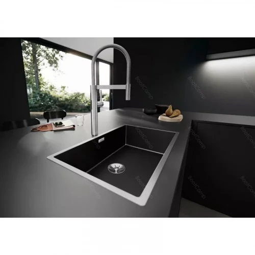 Кухонная мойка BLANCO CLARON 700-IF (527837) темная сталь 