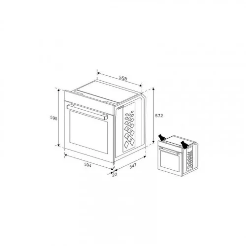 Духовой шкаф Indesit IFE 3644 J IX 