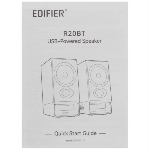 Колонки Edifier R20BT белый 