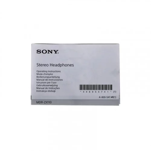 Наушники Sony MDR-ZX110 Black 