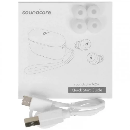 Беспроводные наушники с микрофоном Anker Soundcore A25i v.2 фиолетовый 