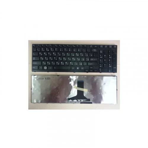 Клавиатура для ноутбука Toshiba Satellite A660 A665 Qosmio X770 X775 Series Черная 