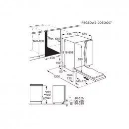 Машина посудомоечная встраиваемая Electrolux EEA 23200L                                                                                                                                                                                                   