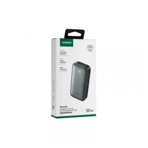 Портативная батарея Ugreen PB502 (25185) 10000мАч серая 