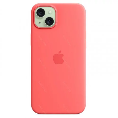 Чехол Apple iPhone 15 Plus Silicone Case with MagSafe - Guava MT163 