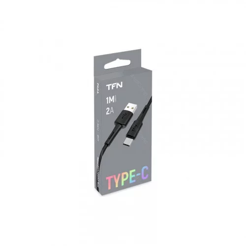 Кабель TFN USB Type-C - USB 1 метр (TFN-CUSBCUSB1MBK) 