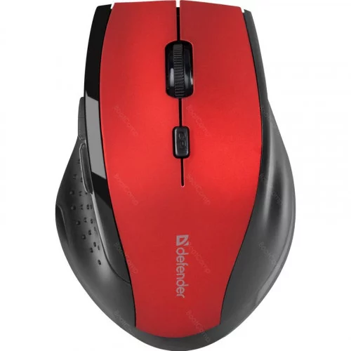 Беспроводная мышь Defender Wireless Datum MM-365 красный 
