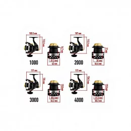Катушка SibBear Brown Bear 4000 5п пласт.шпуля                                                                                                                                                                                                            