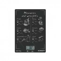 Весы кухонные SCARLETT SC-KS57P64                                                                                                                                                                                                                         