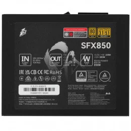 Блок питания 1STPLAYER SFX 850W GOLD [PS-850SFX] черный                                                                                                                                                                                                   