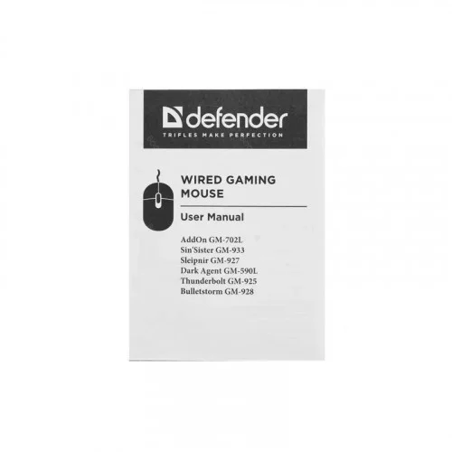 Проводная мышь Defender Optical GM-927 (52927) black 