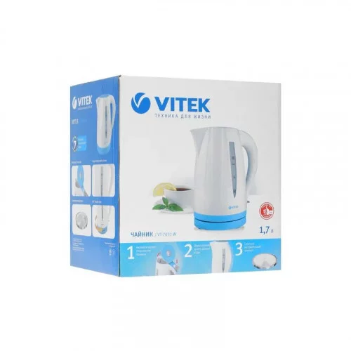 Чайник электрический VITEK VT-7031 Белый 
