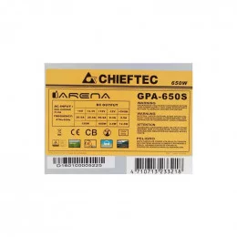 Блок питания Chieftec iARENA 650W (GPA-650S)                                                                                                                                                                                                              