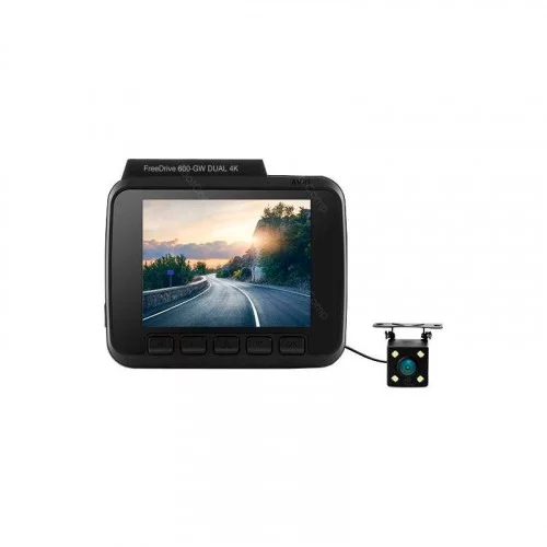 Видеорегистратор Digma FreeDrive 600-GW DUAL 4K черный 