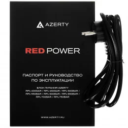 Блок питания Azerty RPL-550BAR [120-0636] красный, черный                                                                                                                                                                                                 