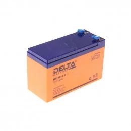 Батарея 12V/ 7,2Ah DELTA HR 12-7.2 клеммы F2                                                                                                                                                                                                              