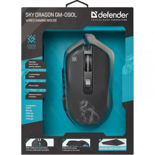 Мышь Defender Sky Dragon GM-090L 