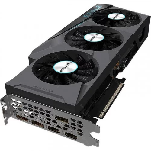 Видеокарта Gigabyte GeForce RTX 3080 10GB EAGLE (LHR) (GV-N3080EAGLE-10GD 2.0) 