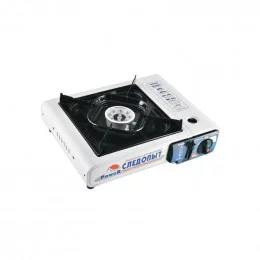 Плита настольная газовая Следопыт PF-GST-M01 PoweR с переходником                                                                                                                                                                                         