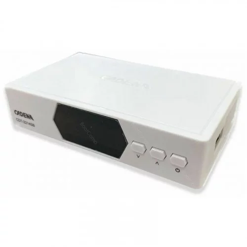Приемник цифровой эфирный DVB-T2 Cadena CDT-2214SB 