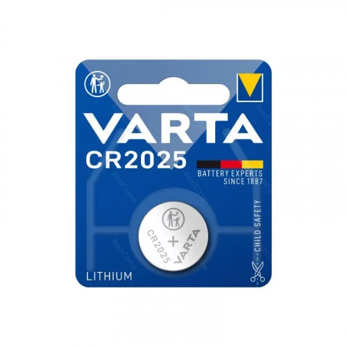 Батарейка Varta CR2025 6025 ELECTRONICS BL1 