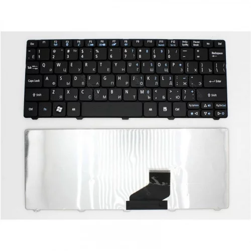 Клавиатура для ноутбука Acer One 532 522 D255 D260 Черная 