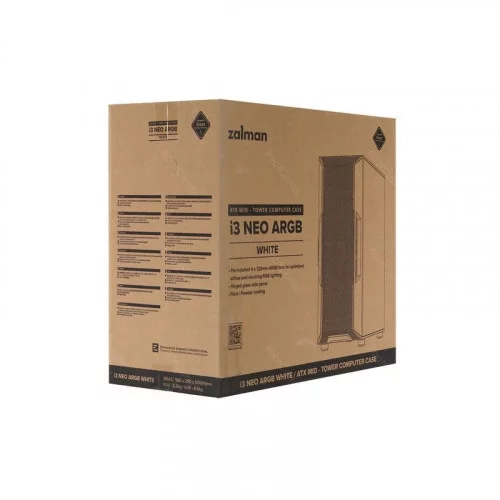 Корпус ZALMAN i3 NEO ARGB (White) 