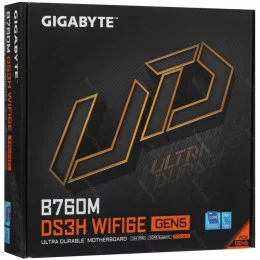 Материнская плата GIGABYTE B760M DS3H WIFI6E GEN5                                                                                                                                                                                                         