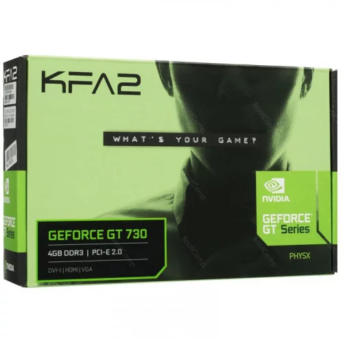 Видеокарта KFA2 GeForce GT 730 (73GQF8HX00HK) 