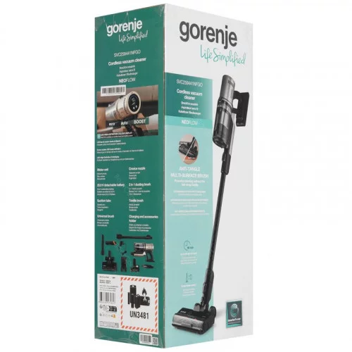 Пылесос вертикальный GORENJE SVC259441NFGO 