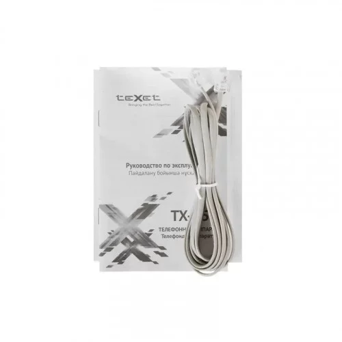 Телефон teXet TX-259 Black/Silver 