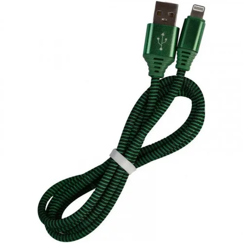 Кабель Smartbuy 8pin SOCKS (iK-512NS green) Зеленый 
