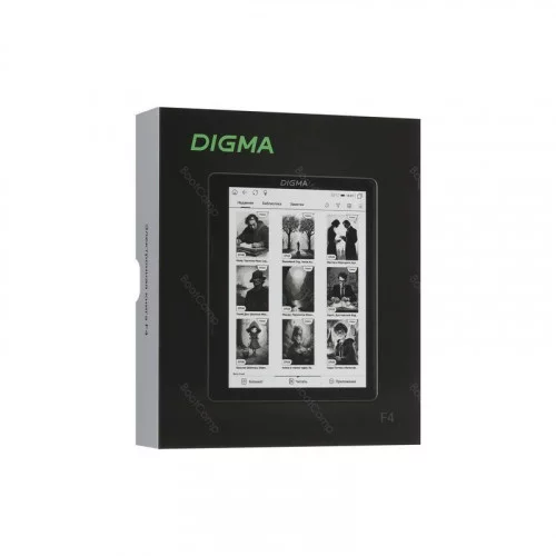 Электронная книга 5.8” Digma F4 черный 