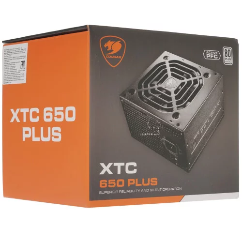 Блок питания Cougar XTC 650 PLUS [CGR ST-650P] черный 