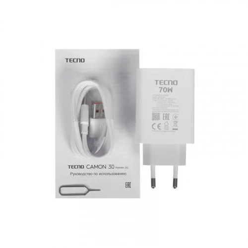 Смартфон Tecno CAMON 30 PREMIER 5G 6.8” Черный 512 Гб/12 Гб 