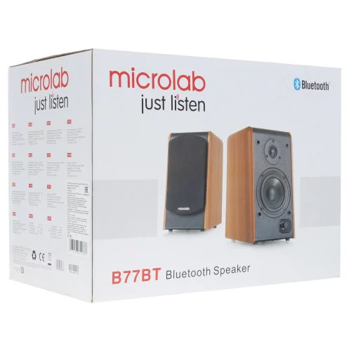 Колонки Microlab B77BT коричневый 