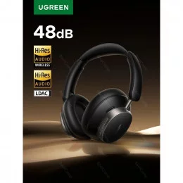 Беспроводные наушники с микрофоном UGREEN HP206 (55687) черные                                                                                                                                                                                            