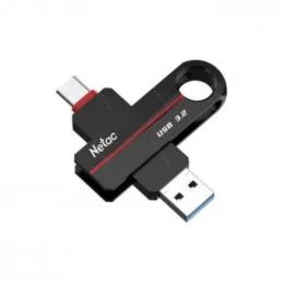 Память USB3.2+TypeC Dual Flash Drive 64Gb Netac US18 NT03US18-064G-32BK                                                                                                                                                                                   