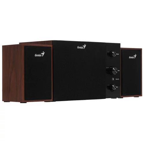 Колонки Genius SW-2.1 350 коричневый 