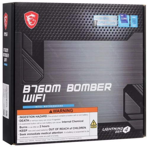 Материнская плата MSI B760M BOMBER WIFI 